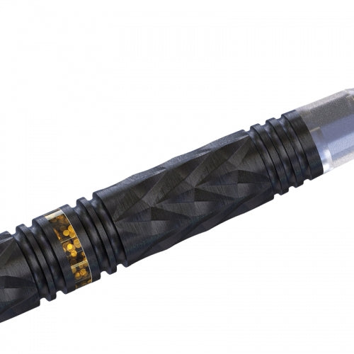 Cuesoul Chinese Zodiac Dragon Steel Tip Darts 90% Tungsten — barrel and grip close-up