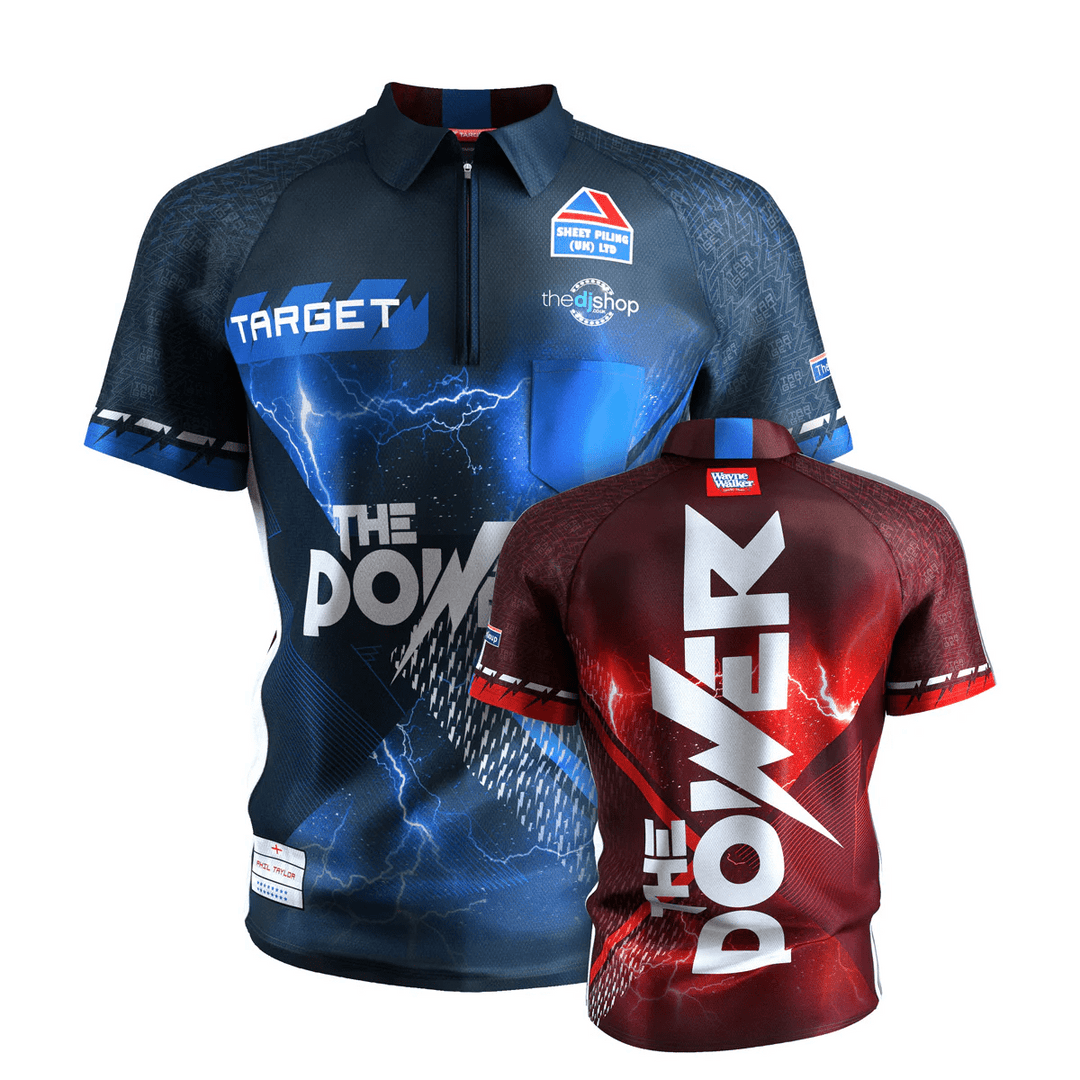 Target Phil Taylor 2025 Playing Shirt 4XL darts apparel