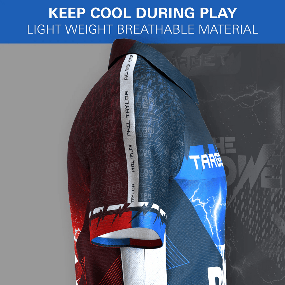 Target Phil Taylor 2025 Playing Shirt darts apparel alternate product view