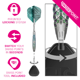 Rove 02 Steel Tip Darts - 90% Tungsten from On Point Darts