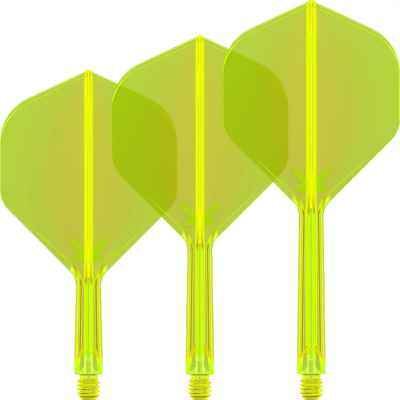 Target K-Flex No.2 Neon Yellow / Short dart flights