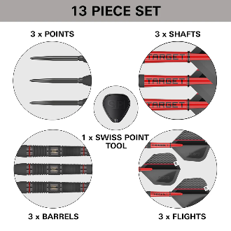 Scope 02 Steel Tip Darts - 90% Tungsten from On Point Darts