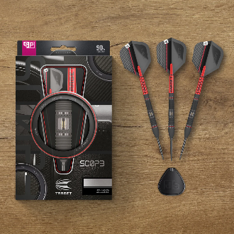 Scope 02 Steel Tip Darts - 90% Tungsten from On Point Darts