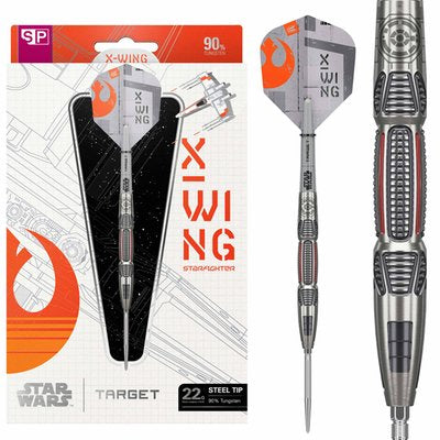 Target STAR WARS™ X-Wing Steel Tip Darts - 90% Tungsten 24g