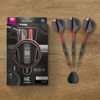 Scope 03 Steel Tip Darts - 90% Tungsten
