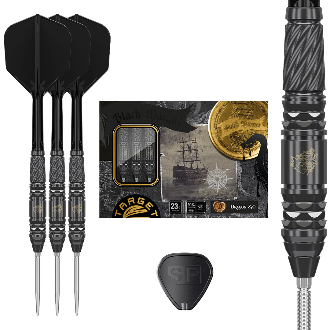 Black Marque Dragon Steel Tip Darts - 90% Tungsten from On Point Darts