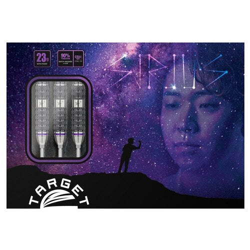 Target Japan Prime Series Sirius G3 Steel Tip Darts 90% Tungsten — retail packaging