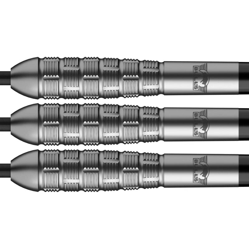Bulls Mercurius Steel Tip Darts 90% Tungsten — three dart barrels