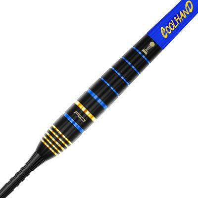 Red Dragon Luke Humphries TX4 Avenger Steel Tip Darts 90% Tungsten — barrel and grip close-up