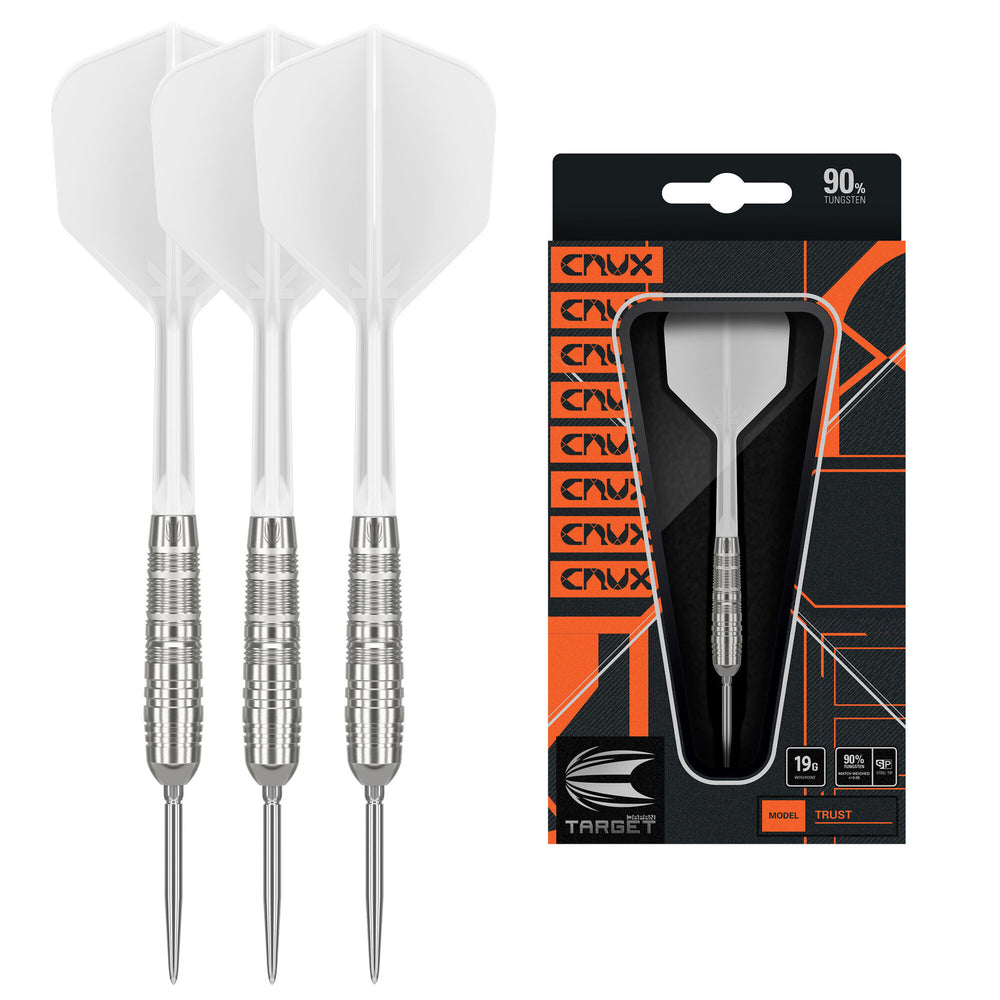 Crux Trust Steel Tip Darts - 90% Tungsten from On Point Darts