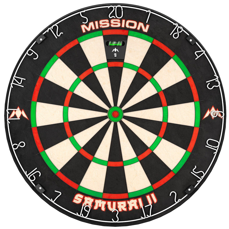 Mission dartboard shown for Leveller Pro setup
