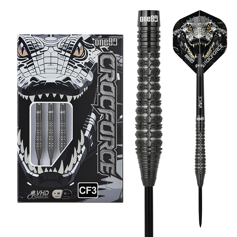 Crocforce CF3 Steel Tip Darts - 90% Tungsten