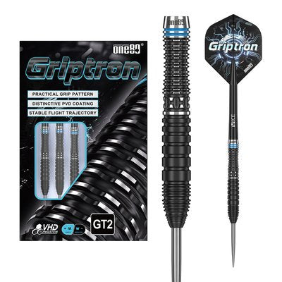Griptron GT2 Steel Tip Darts - 90% Tungsten