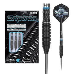 Griptron GT3 Steel Tip Darts - 90% Tungsten