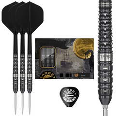 Black Marque Eclipse Steel Tip Darts - 90% Tungsten