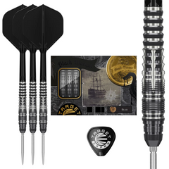 Black Marque Blaze Steel Tip Darts - 90% Tungsten