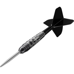 Target Japan Black Marque Blaze Steel Tip Darts 90% Tungsten — assembled dart