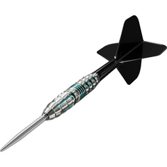 Target Japan Black Marque Pierce Steel Tip Darts 90% Tungsten — assembled dart