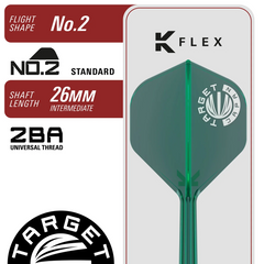 Target Japan Zenith G2.5 Steel Tip Darts 90% Tungsten — integrated flight and shaft specifications