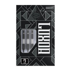 One80 Luxor II Eta Steel Tip Darts 90% Tungsten — retail packaging