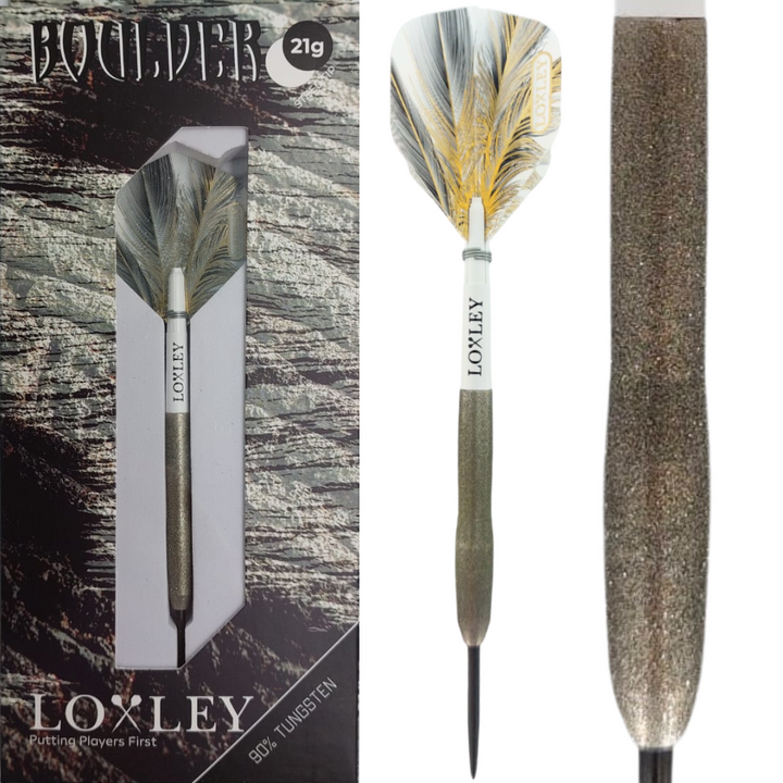 The Boulder Steel Tip Darts - 90% Tungsten Darts