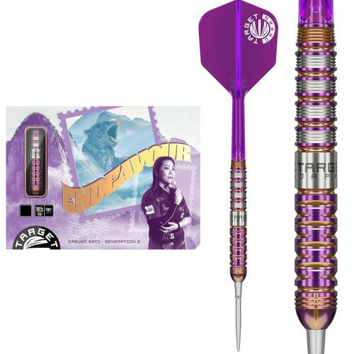 Endeavour G2 Steel Tip Darts - 90% Tungsten