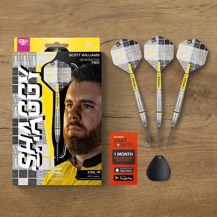 Scott Williams G2 Steel Tip Darts - 90% Tungsten