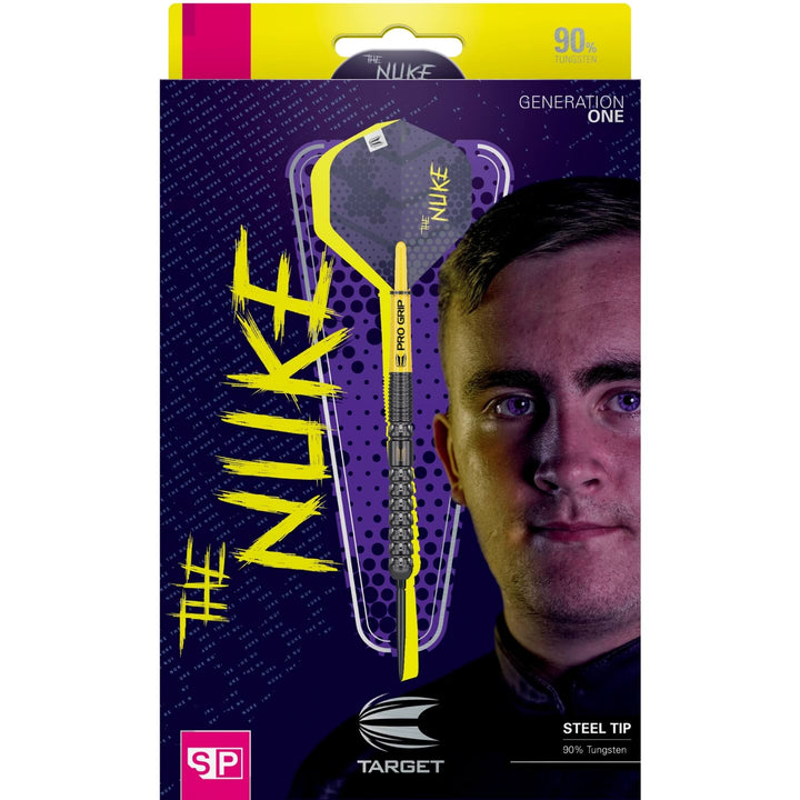 Target - Luke Littler Gen 1 SP Steel Tip Darts - 90% Tungsten