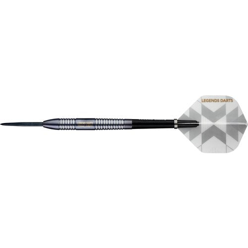 Mensur Suljovic Black Steel Tip Darts - 90% Tungsten from On Point Darts
