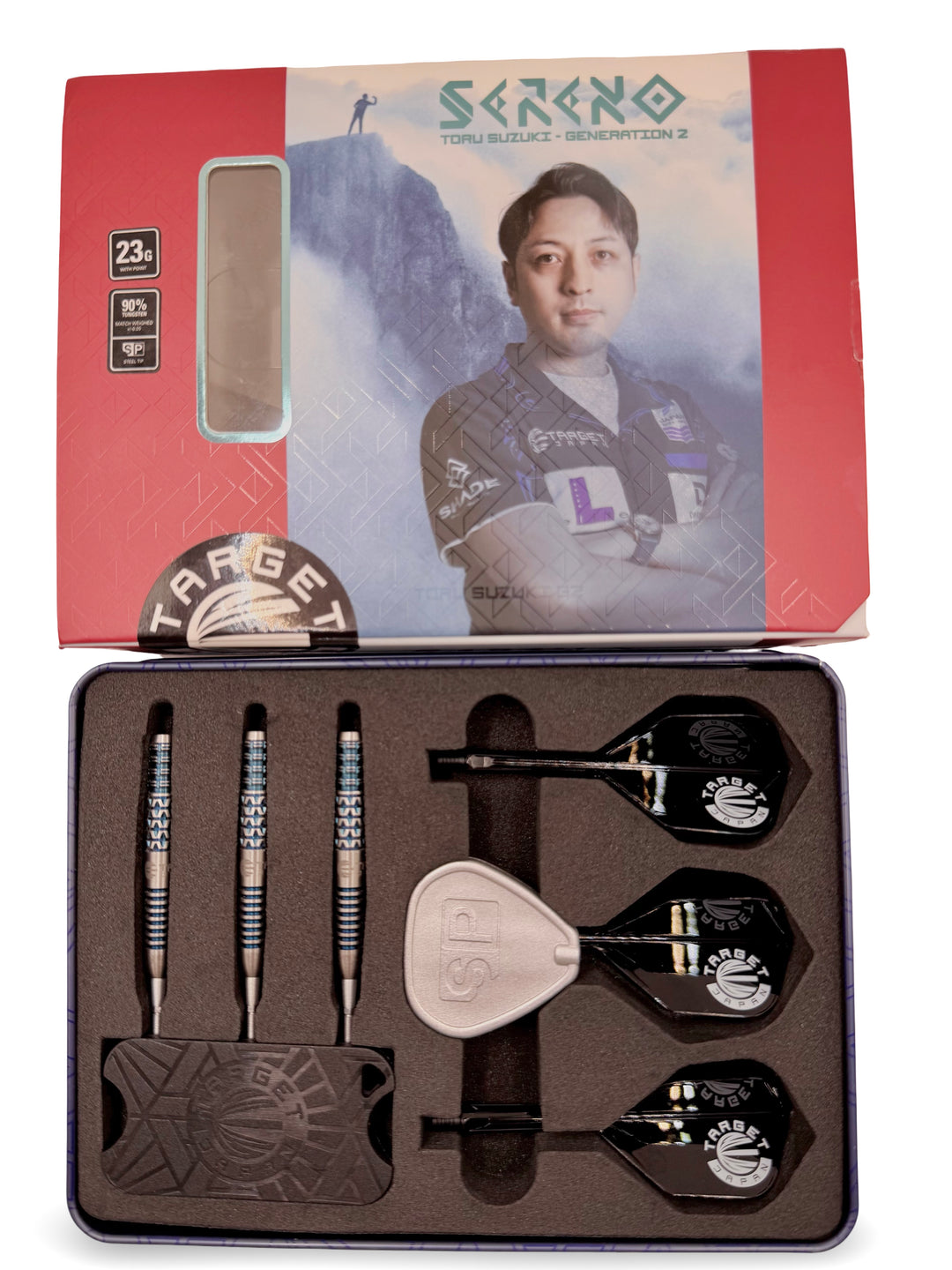 Target Sereno G2 Steel Tip Darts 90% Tungsten 23g trade-in