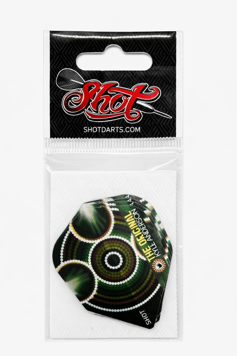 Shot Kyle Anderson Battler Small Standard Flight trade-in dart flights