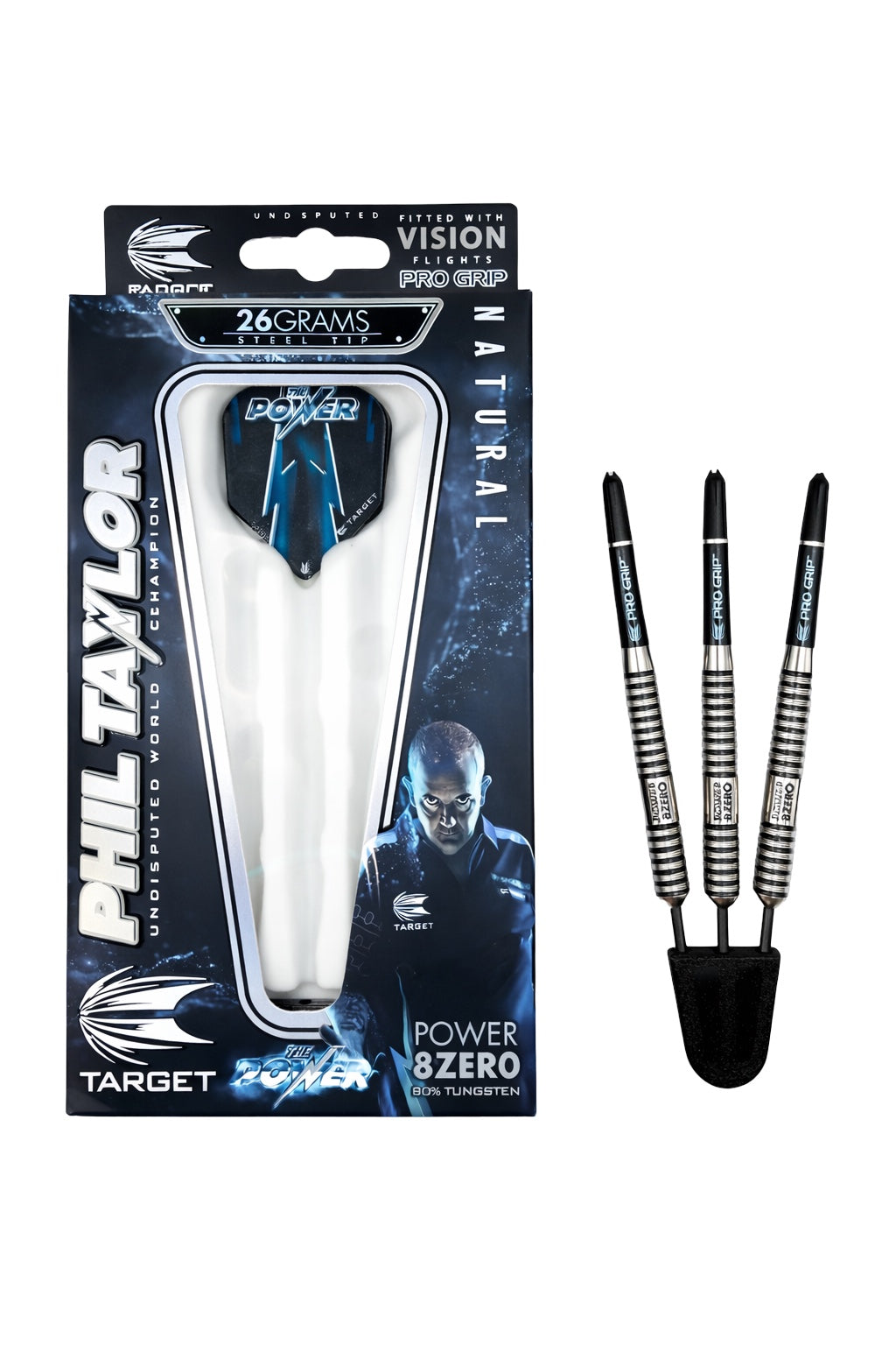 Target Phil Taylor Power 8Zero 80% Tungsten 26g - Trade In Collection
