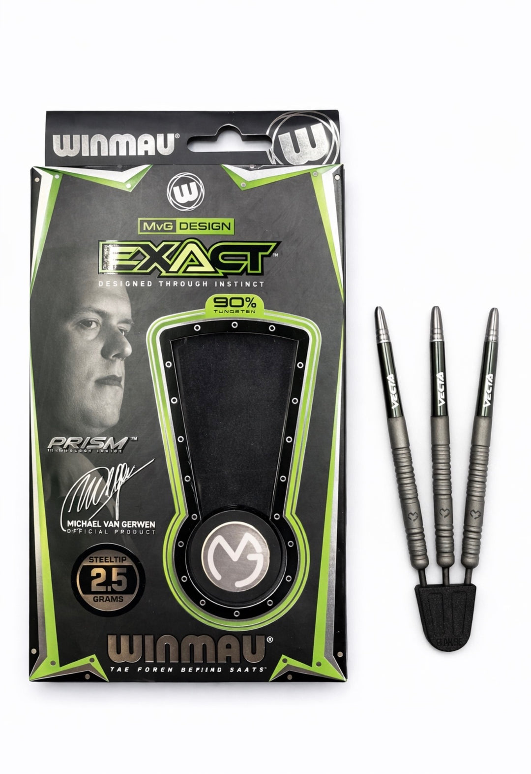 Winmau MVg Exact 90% Tungsten 21.5g trade-in darts