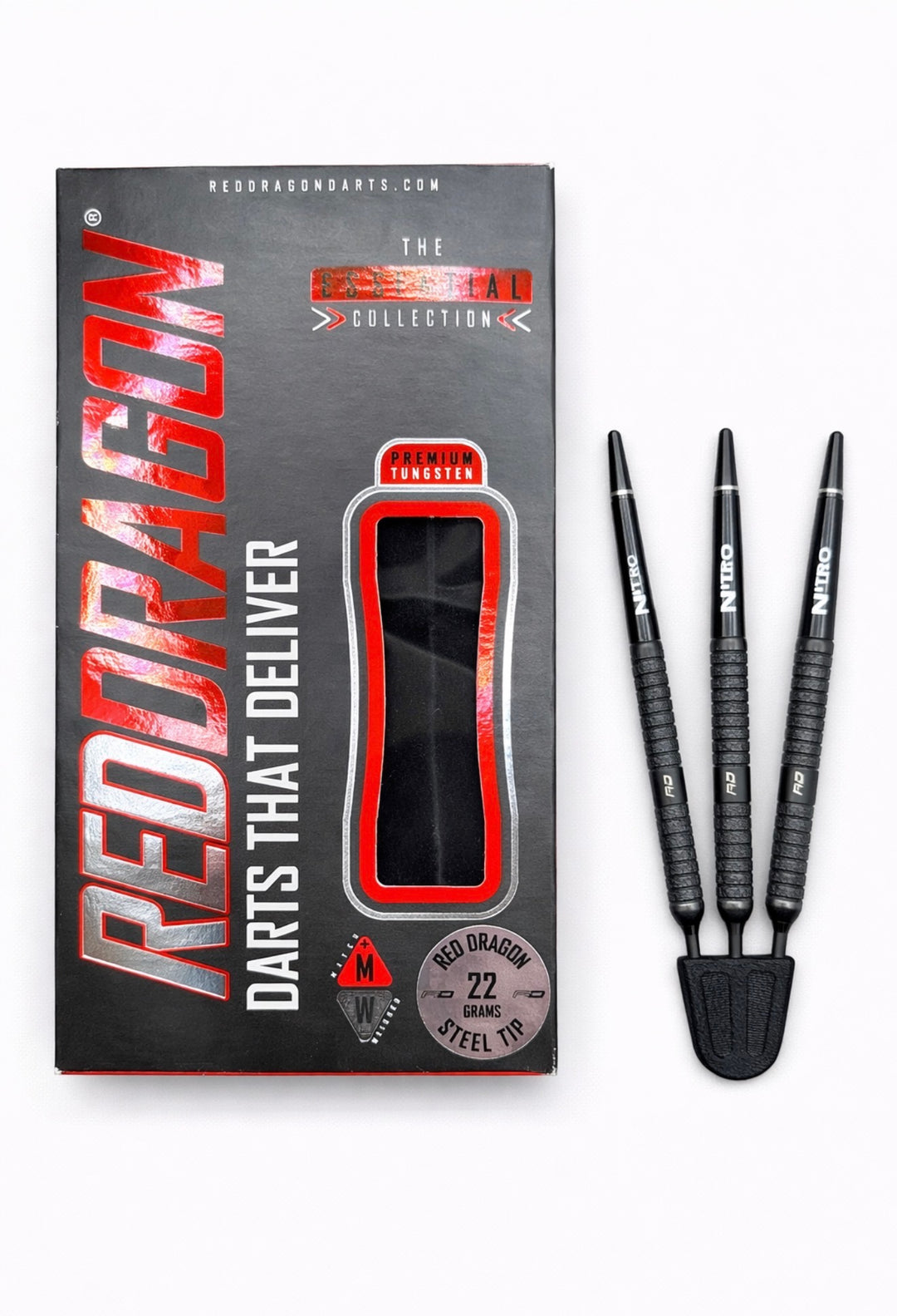 Red Dragon Touchstone Parallel 90% Tungsten - 22g trade-in darts