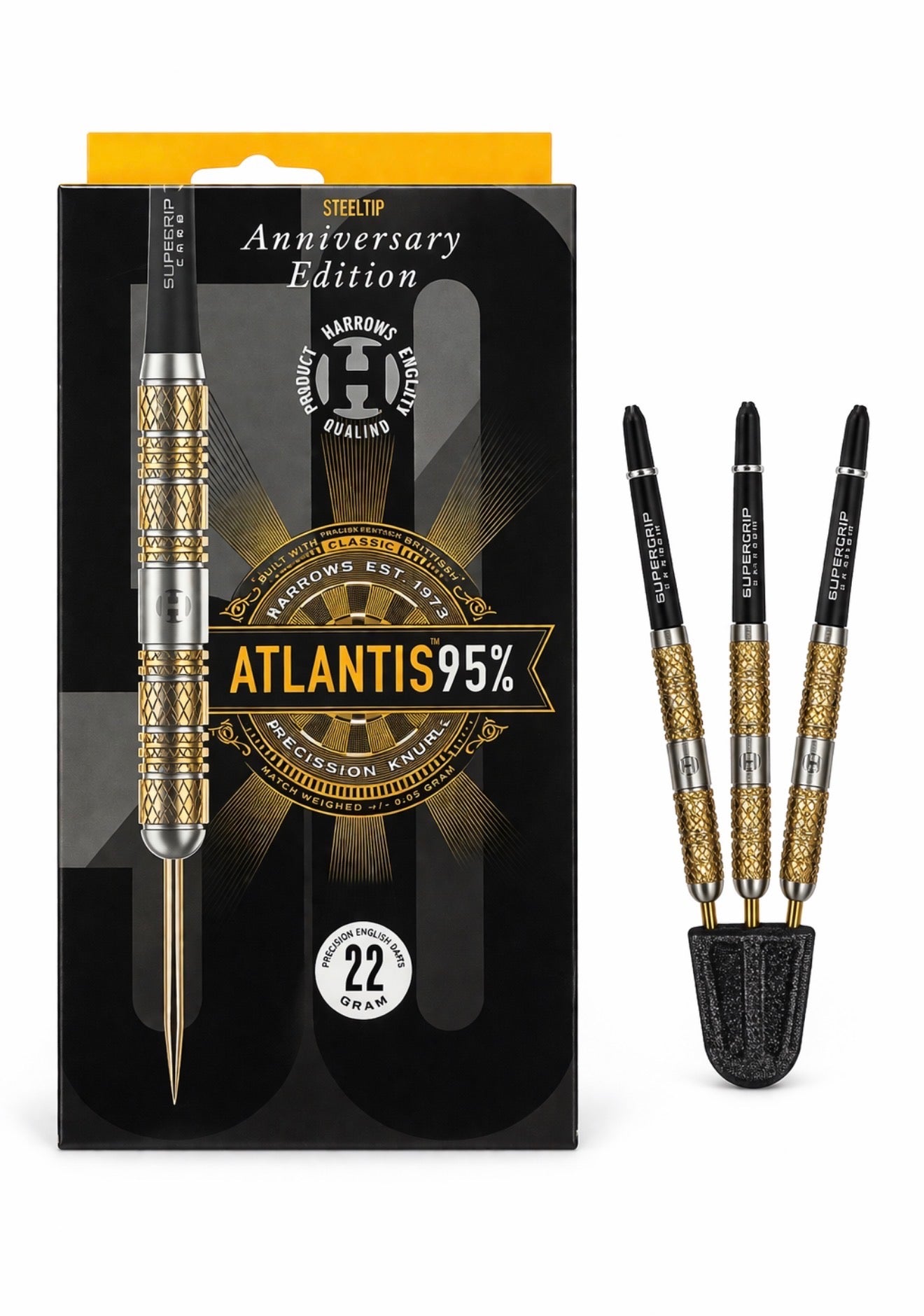 Harrows 50th Anniversary Atlantis 22g | Trade-In – On Point Darts