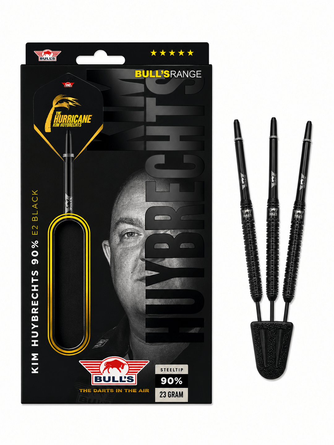 Bulls Kim Huybrechts Black Titanium 90% Tungsten 23g - Trade in Collection