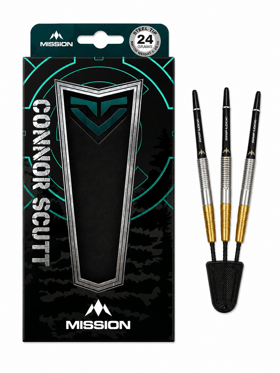 Mission Connor Scott Black & Gold 95% Tungsten 24g - Trade in Collection