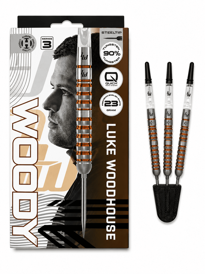 Harrows Luke Woodhouse V3 QP 90% Tungsten 23g - Trade in Collection