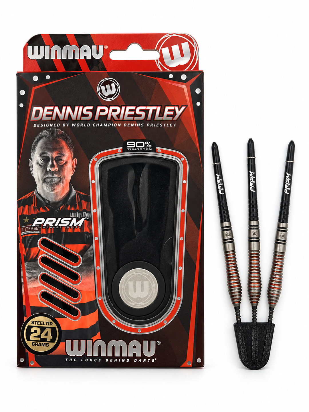 Winmau Dennis Priestley SP 90% Tungsten 24g - Trade In Collection