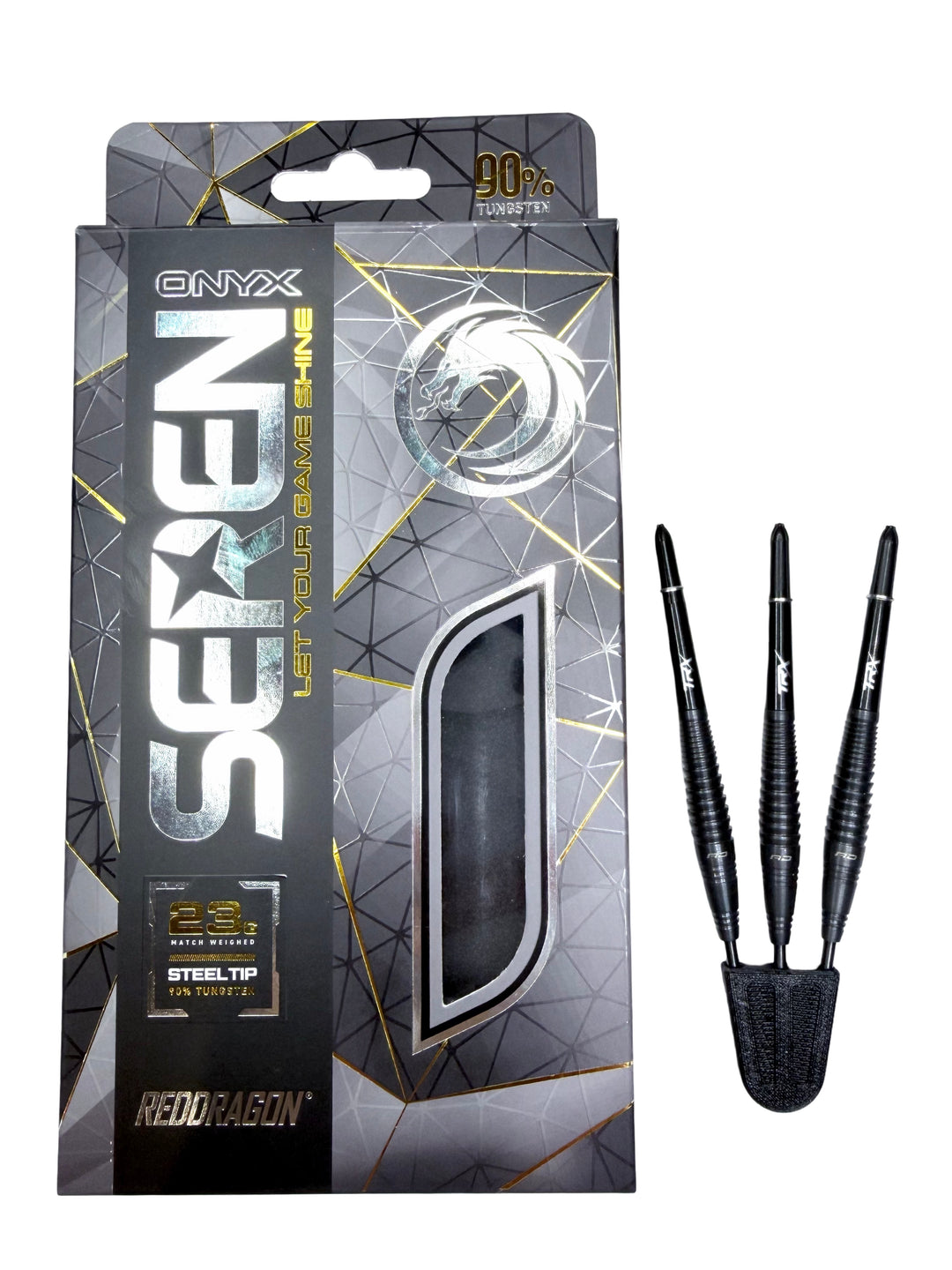 Red Dragon Seren 4 Onyx 90% Tungsten 23g trade-in darts