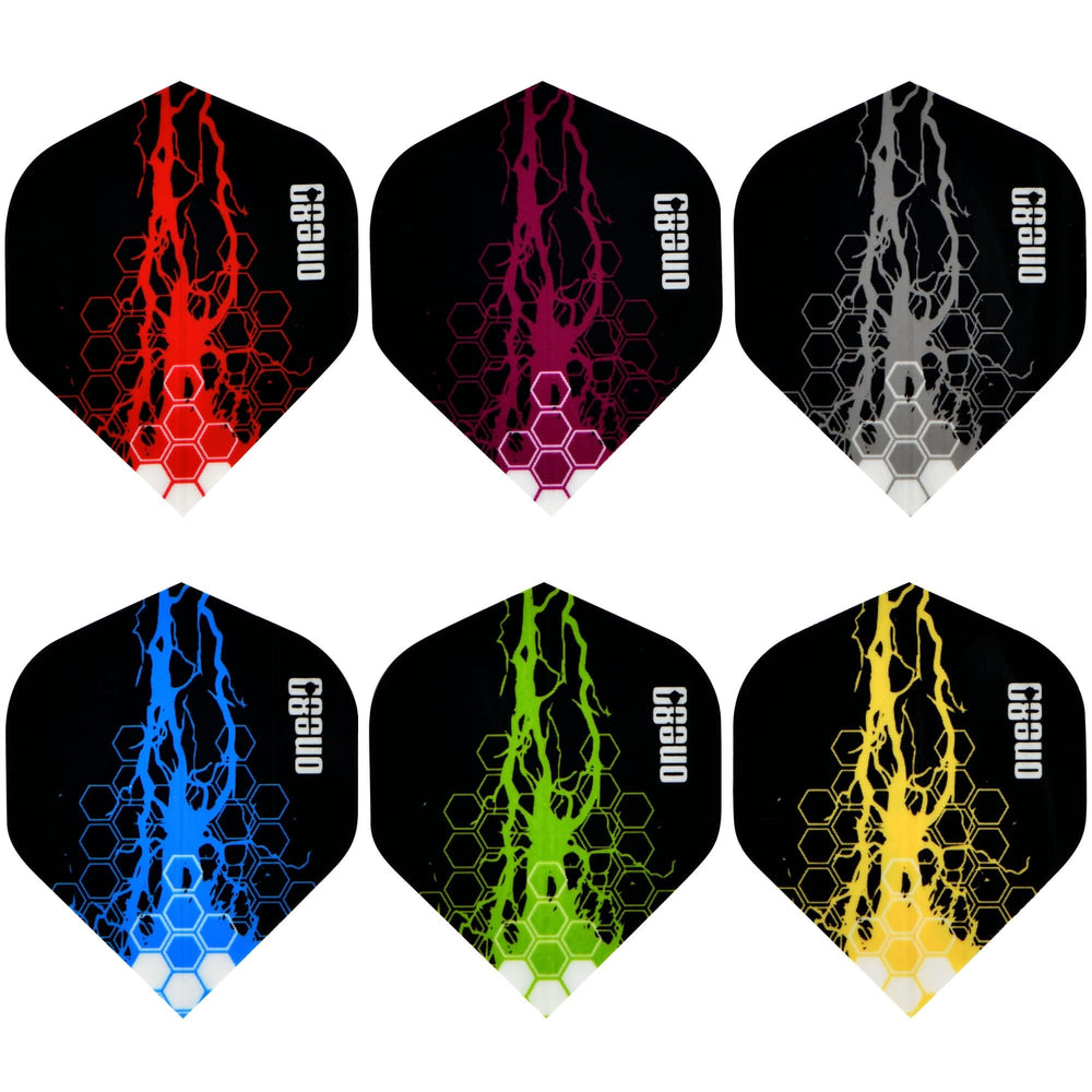 One80 Trio Flights Pack Charge — flight colour options
