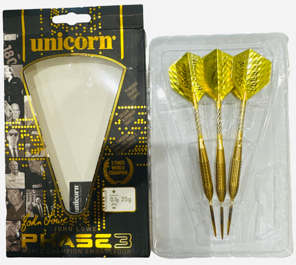 ダーツ unicorn Golden John Lowe 20g ダーツ unicorn Golden John Lowe 20g Unicorn John Lowe Darts