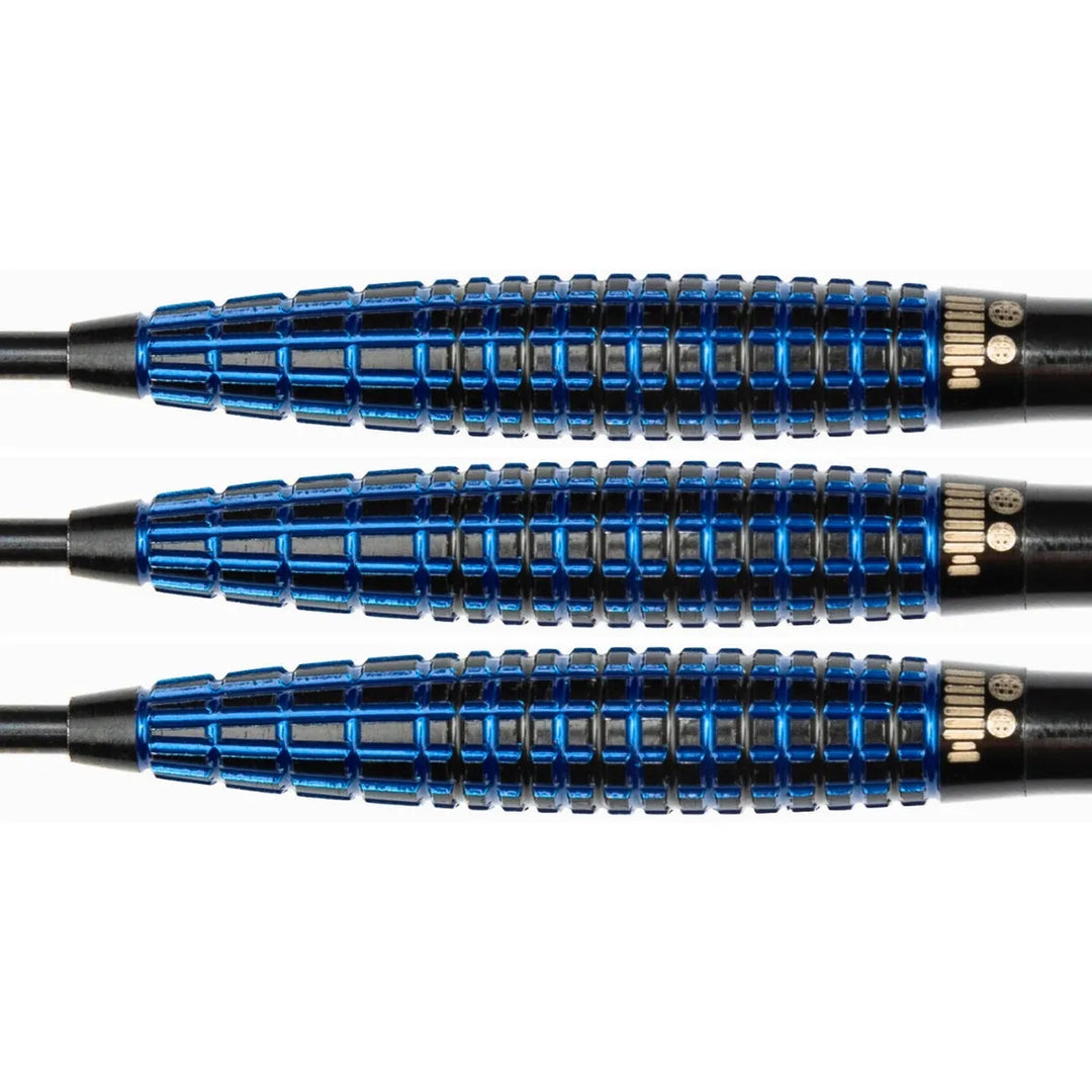 Reel Light Cycle Steel Tip Darts 90% Tungsten — three dart barrels