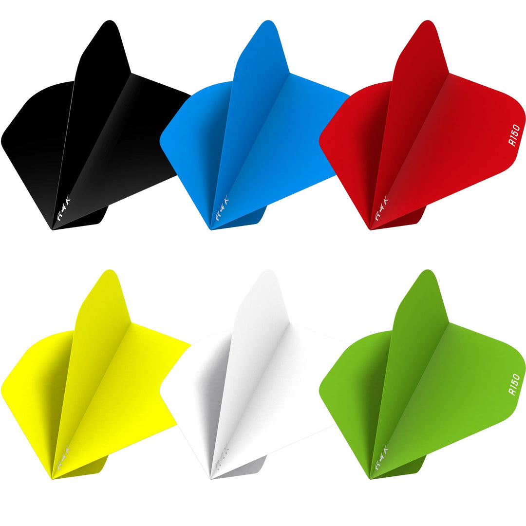 Ruthless R4X R150 Flights — flight colour options, angled view