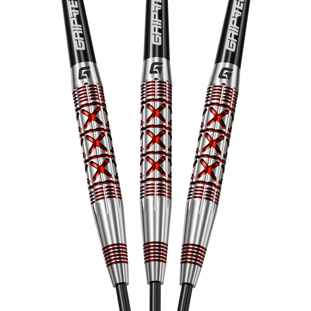 Goat Strike Steel Tip Darts 90% Tungsten — three dart barrels