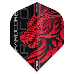 Red Dragon Jonny Clayton Hardcore Dragon Flights — flight design, front view