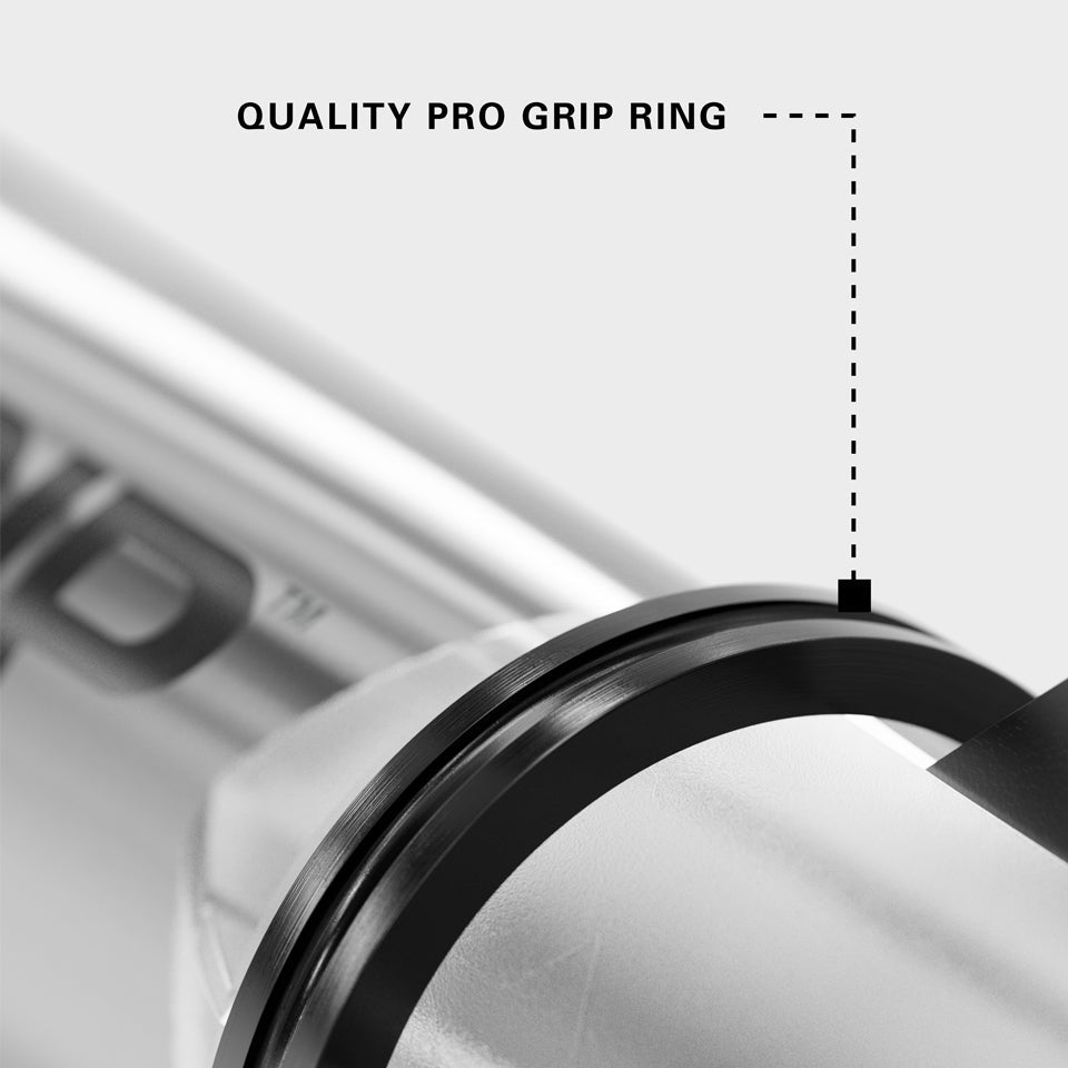 Target Pro Grip Shafts — shaft grip ring close-up