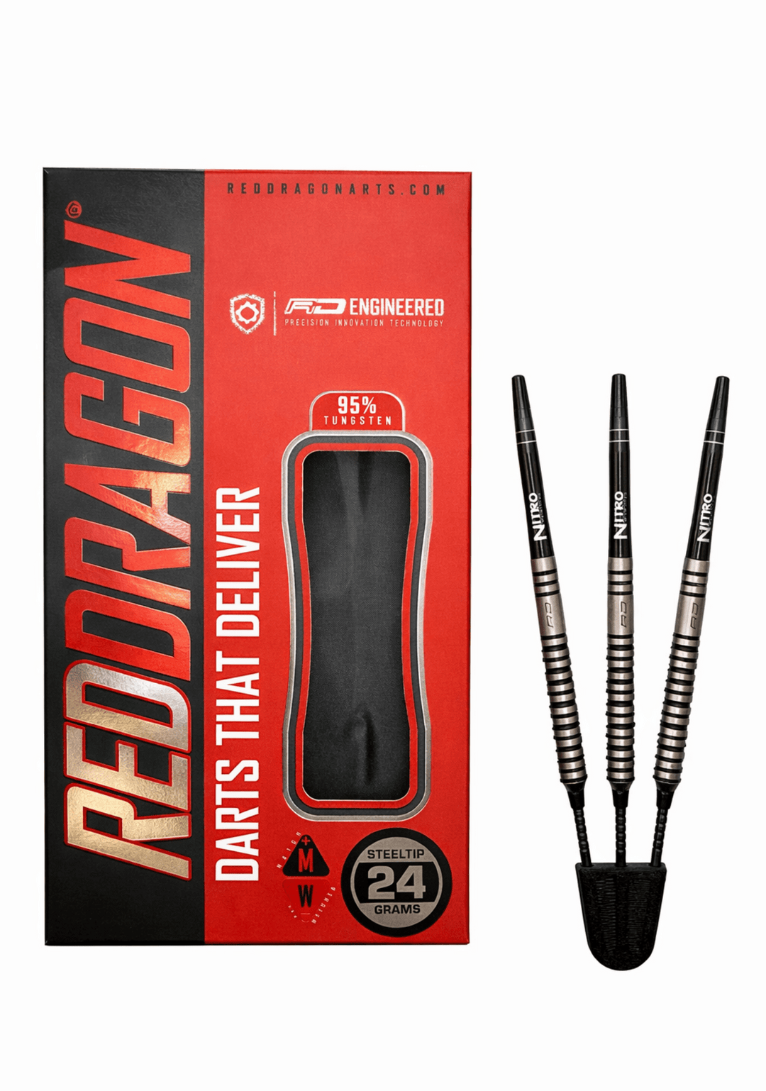 Red Dragon Dragonfly 3 95% Tungsten- 24g trade-in darts