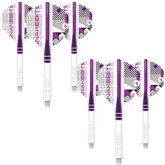 Red Dragon Peter Wright Hardcore Flight and Shaft Combo 2 — white flight and shaft multipack