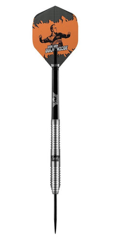 Bulls Dirk Van Duijvenbode Steel Tip Darts 90% Tungsten — assembled dart